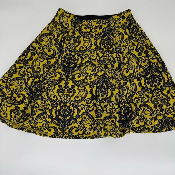 Maeve Dresses & Skirts - Anthropologie Maeve XS | Baroque Floral A-Line Mini Skirt | Elastic Waist